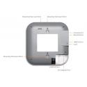 SonicWave 621 Wireless Access Point with Essential Secure Wireless Network Management and Support (3 Years) [Multi-Gigabit 802.3at PoE+]