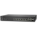 SonicWall Switch SWS12-10FPoE with Wireless Network Management and Support (1 Year)