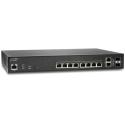 SonicWall Switch SWS12-10FPoE with Wireless Network Management and Support (1 Year)