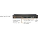 SonicWall Switch SWS12-10FPoE with Wireless Network Management and Support (1 Year)