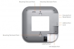 SonicWave 621 Wireless Access Point with Advanced Secure Wireless Network Management and Support (3 Years) [Multi-Gigabit 802.3at PoE+]