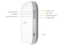 SonicWave 621 Wireless Access Point with Secure Wireless Network Management and Support (3 Years) [No PoE Injector]