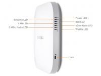 SonicWave 621 Wireless Access Point with Advanced Secure Wireless Network Management and Support (1 Year) [No PoE Inj]