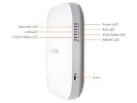 SonicWave 621 Wireless Access Point with Secure Wireless Network Management and Support (1 Year) [No PoE Injector]