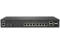 SonicWall Switch SWS12-10FPoE with Wireless Network Management and Support (1 Year)