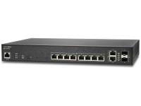 SonicWall Switch SWS12-10FPoE with Wireless Network Management and Support (1 Year)